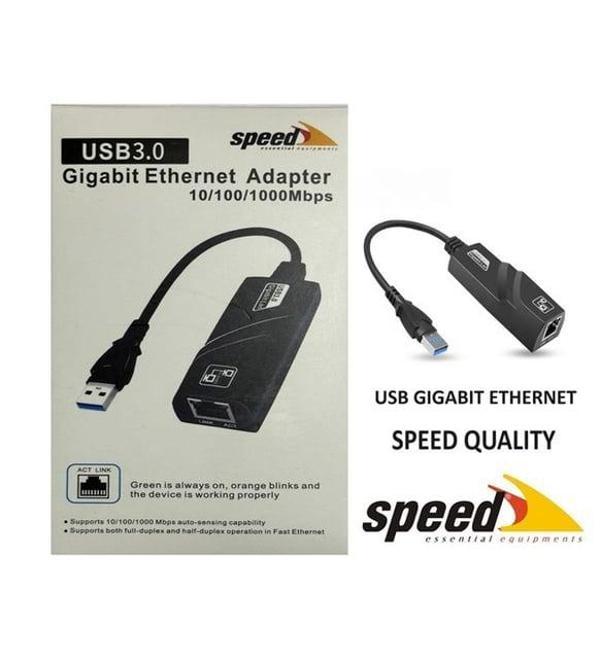 Speed SP-UE050 USB 3.0 to RJ45 10/100/1000 Mbps Gigabit Ethernet Çevirici - Image 1