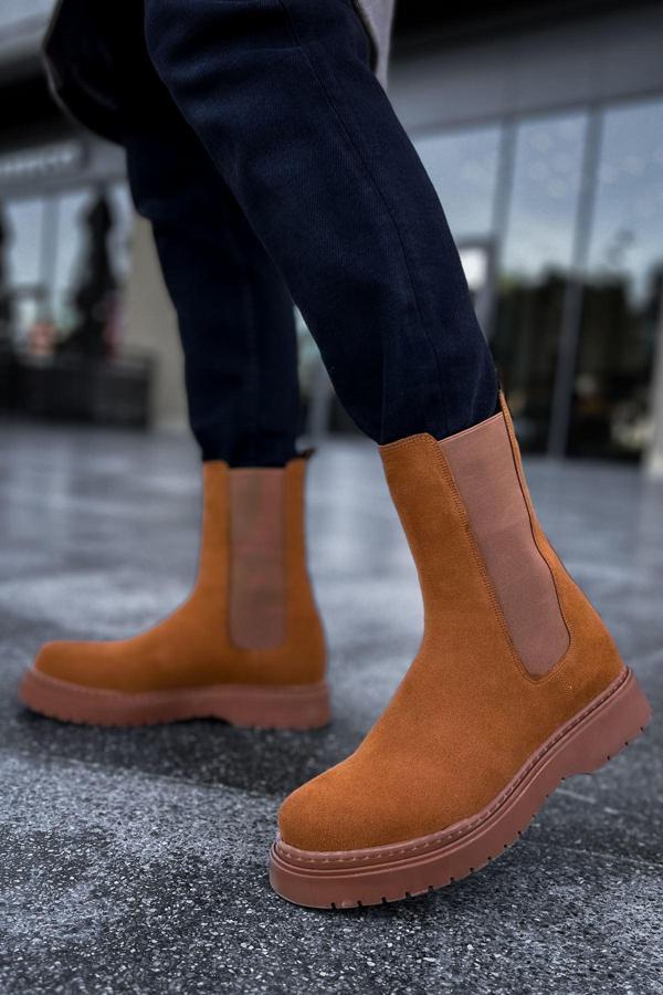 CH223 - SRT Alaska Süet Erkek Bot TABA - Image 1