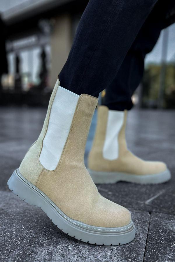 CH223 - SRT Alaska Süet Erkek Bot KUM - Image 1