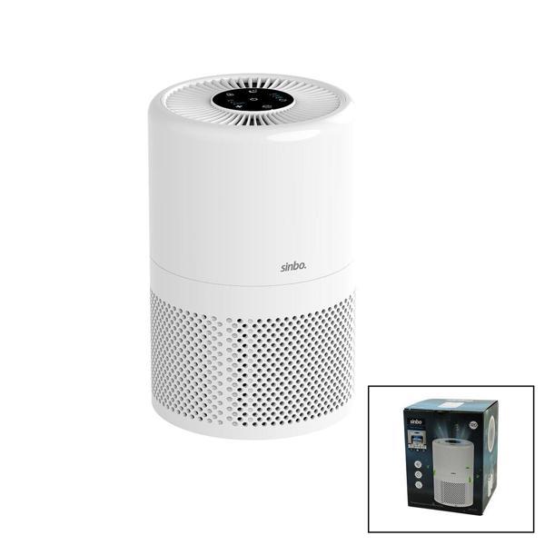 HAVA TEMİZLEME CİHAZI OTOMATİK FAN 3 KADEME FİLTRELEME LED AYDINLATMA SESSİZ UYKU MOD SAP-5507 (5250) - Image 1