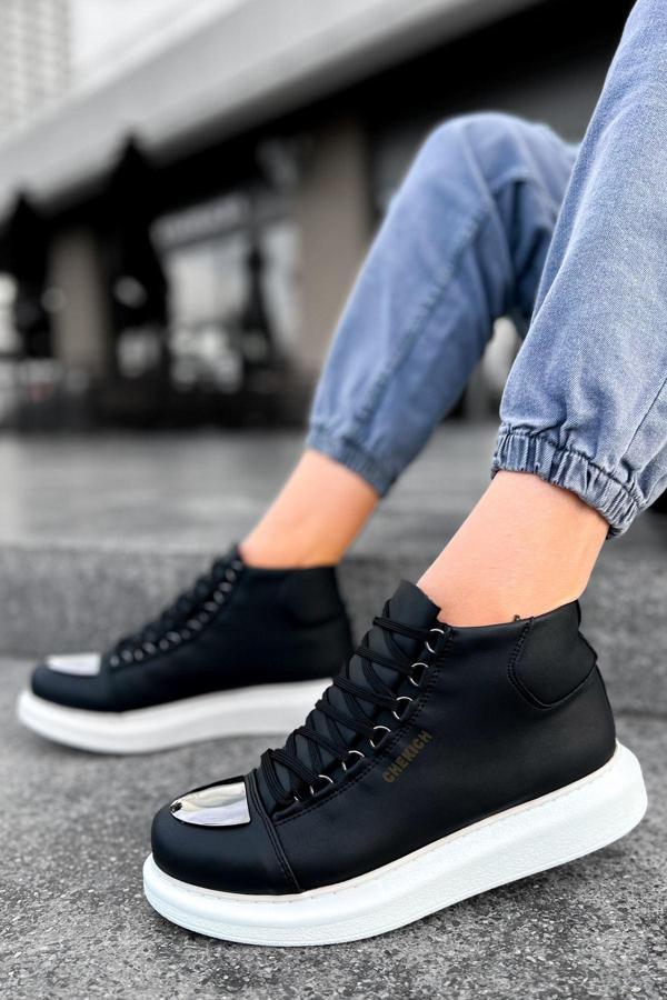 CH267 - CBT Roma Mirror Erkek Bot SIYAH - Image 1