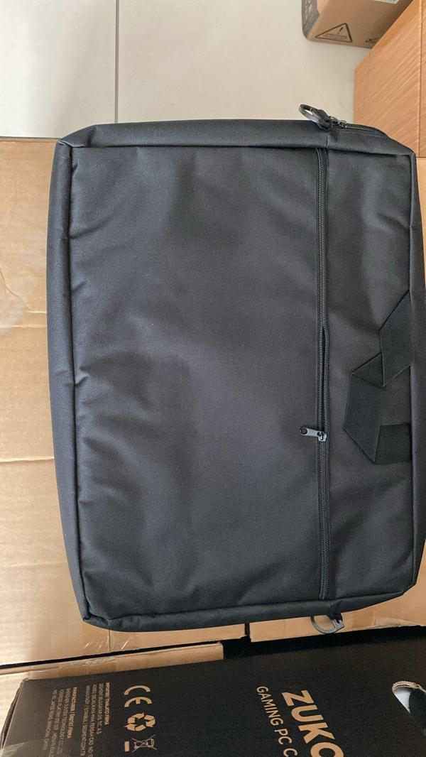 REX 17-18 Kumaş Siyah Notebook Çantası Bilgisayar - Image 1