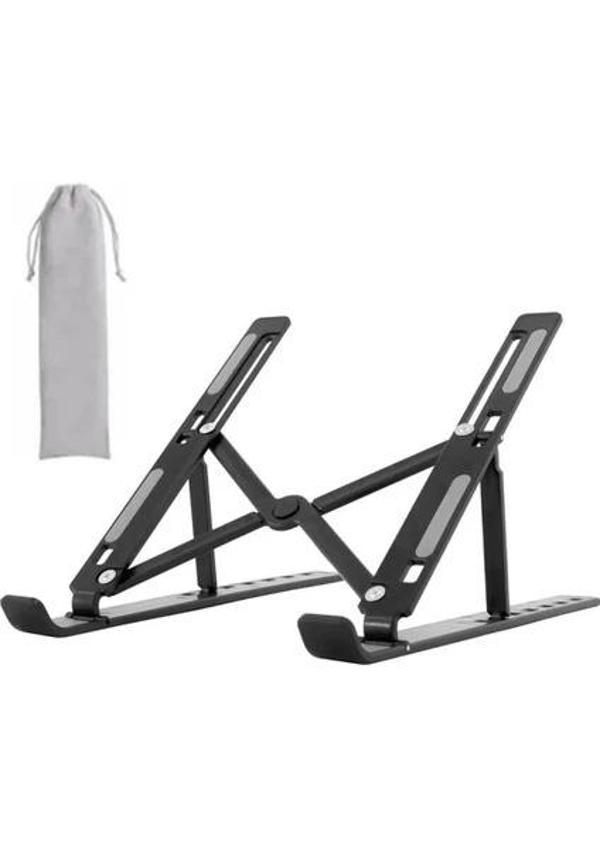 FRISBY FNC-5155st 10-15.6 (Kılıf Hediyeli) Katlabilir Aliminyum Döküm Notebook Standı - Image 1