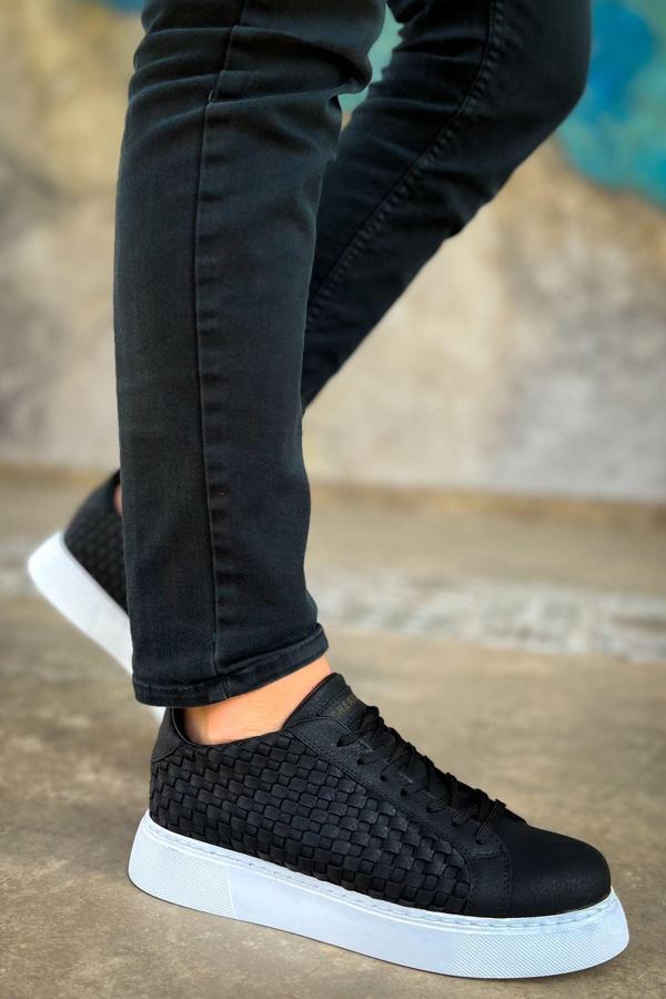 CH203 - OBT Maglieria Erkek Ayakkabı SIYAH - Image 1