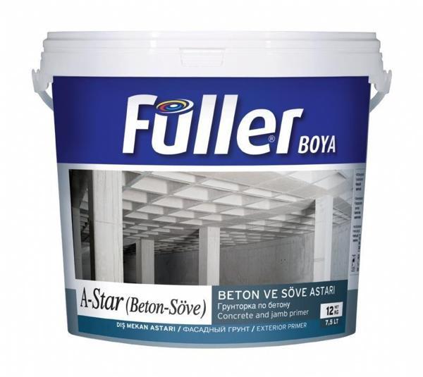 Füller A-Star Brüt Beton Söve Astarı 12 Kg Açık Mavi - Image 1