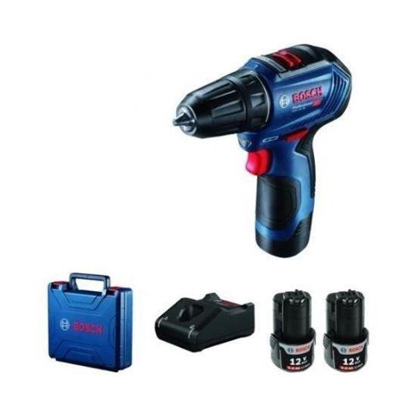 Bosch GSR 12V-30  Li Çift Akülü Vidalama Çantalı - Image 1