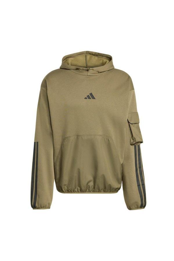 Adidas Erkek Yeşil Sweatshirt M Ct Utılıty Hd Jm1485 - Image 1