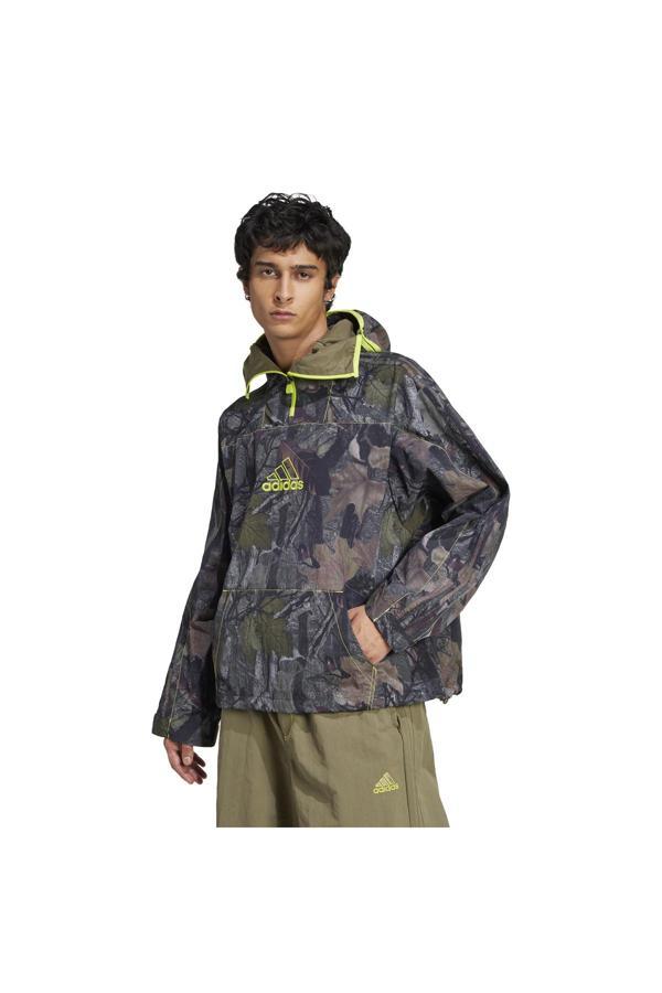 Adidas Camo Q1 Ceket Yeşil Jd5417 - Image 1
