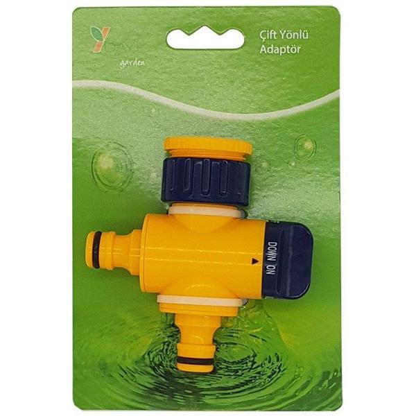 Daye DY8906 Çift Çıkışlı Musluk Aparatı - Image 1