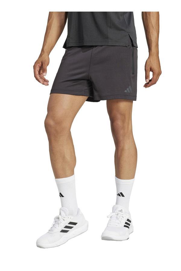 Adidas Jı8193 Aırchıll Shorts Siyah Lastikli Bel Slim Fit Düz Erkek Şort - Image 1
