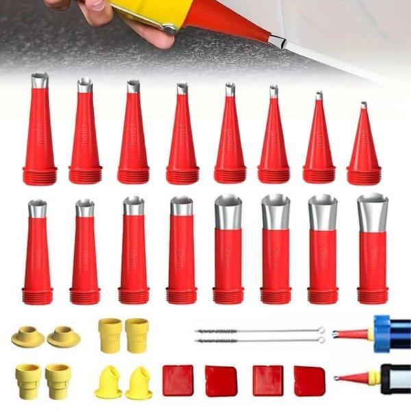 BUFFER®30 Parça Silikon Kalafat Mastik Alet Seti Mastik Ucu - Image 1