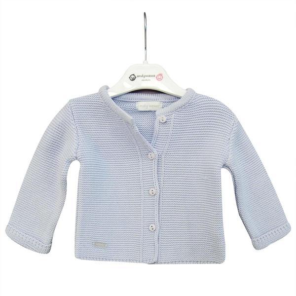 Andywawa AC24333 Basic Bebe Ceket Blue - Image 1
