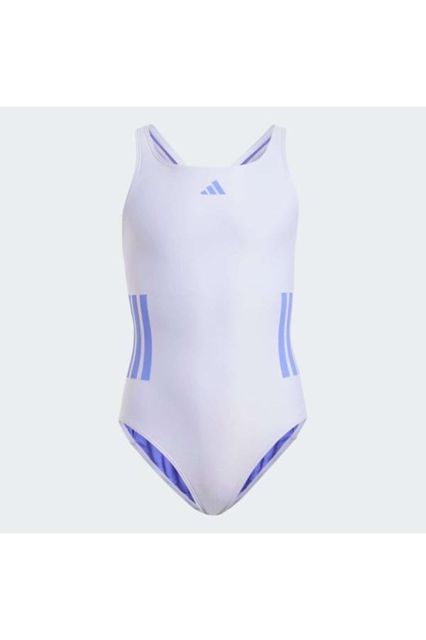 Adidas Çocuk Mor 3S Bld Swimsuit Mayo Jn6588 - Image 1