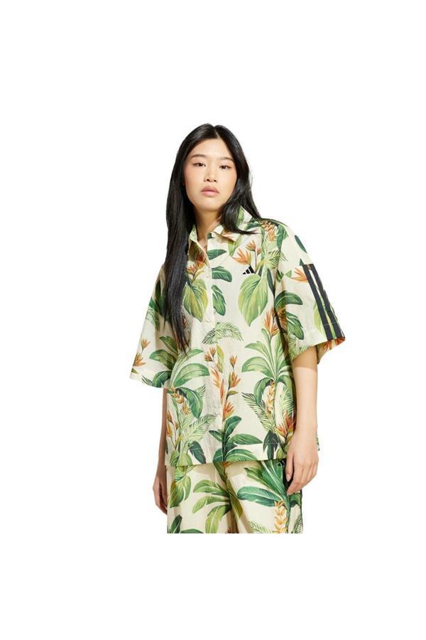 Adidas Kadın Beyaz Ceket Farm Prm Top Jd6280 - Image 1