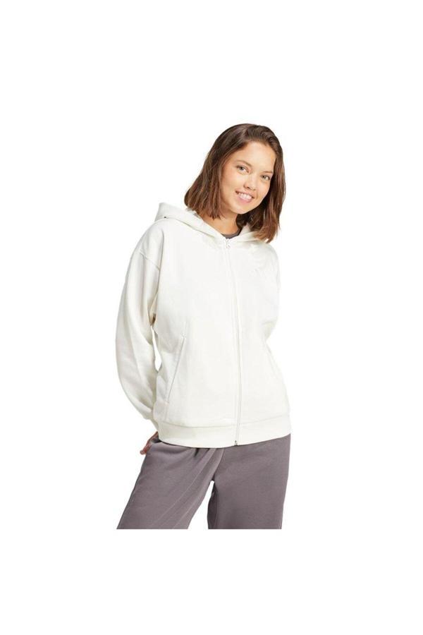 Adidas Kadın Beyaz Ceket W All Szn Fz Hd Jd4689 - Image 1