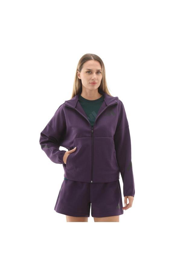 Adidas Kc4569-K W Z.N.E. Fz Kadın Ceket Mor - Image 1