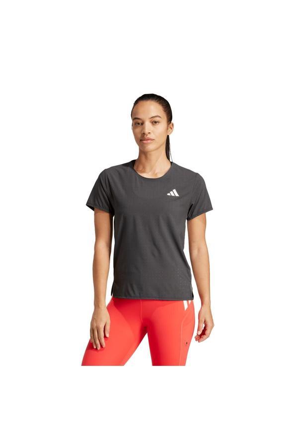 Adidas Jf3480-K Adızero Tee W Kadın T-Shirt Siyah - Image 1