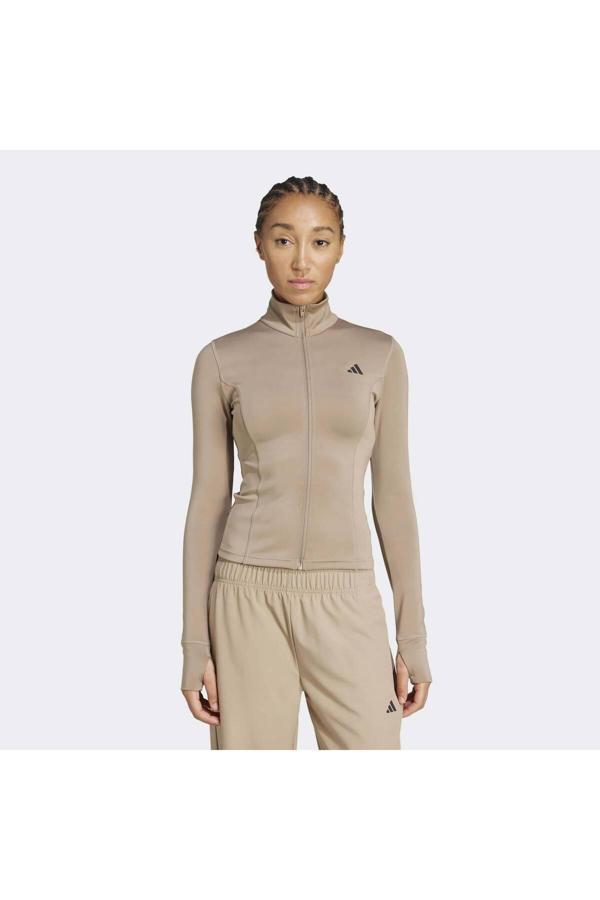 Adidas Kadın Kahverengi Ceket We Zp Thru Jkt Jw2815 - Image 1