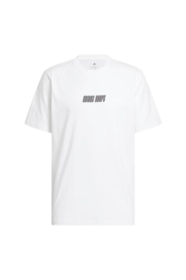 Adidas Erkek Beyaz Sweatshirt Hd Novelty T 1 Jx1782 - Image 1