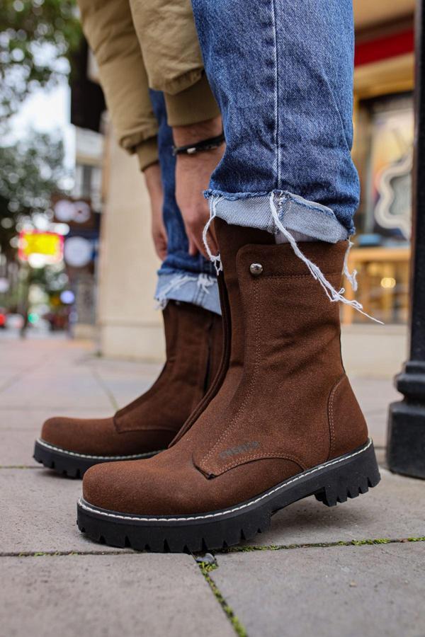 CH027 - SST Quebec Erkek Bot KAHVE - Image 1