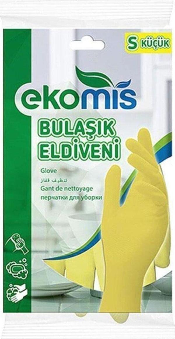 Ekomis Bulaşık Eldiveni Küçük Boy (s Beden) - Image 1