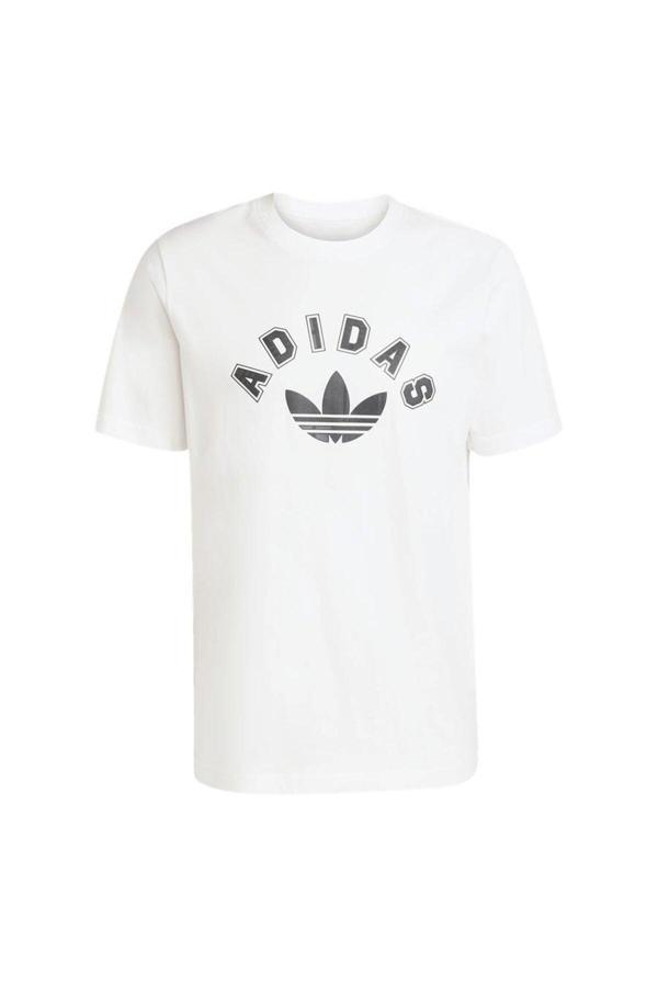 Adidas Erkek Beyaz T-Shirt Graphıc Reg Ss Jv7752 - Image 1
