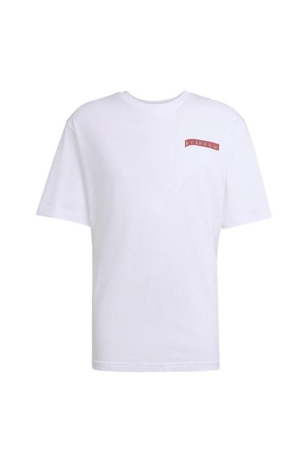 Adidas Erkek Beyaz T-Shirt Graphıc Tee Jx3094 - Image 1