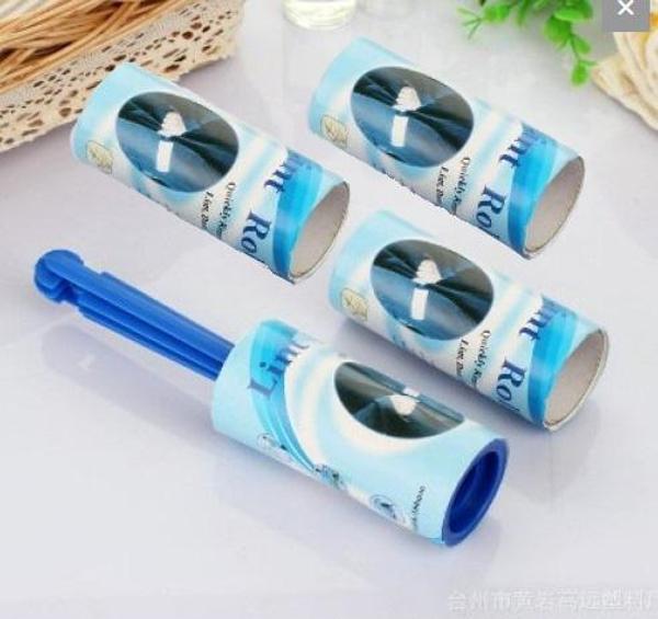 4 Yedekli 240 Yaprak Tüy Toz Toplama Rulosu (5250) - Image 1