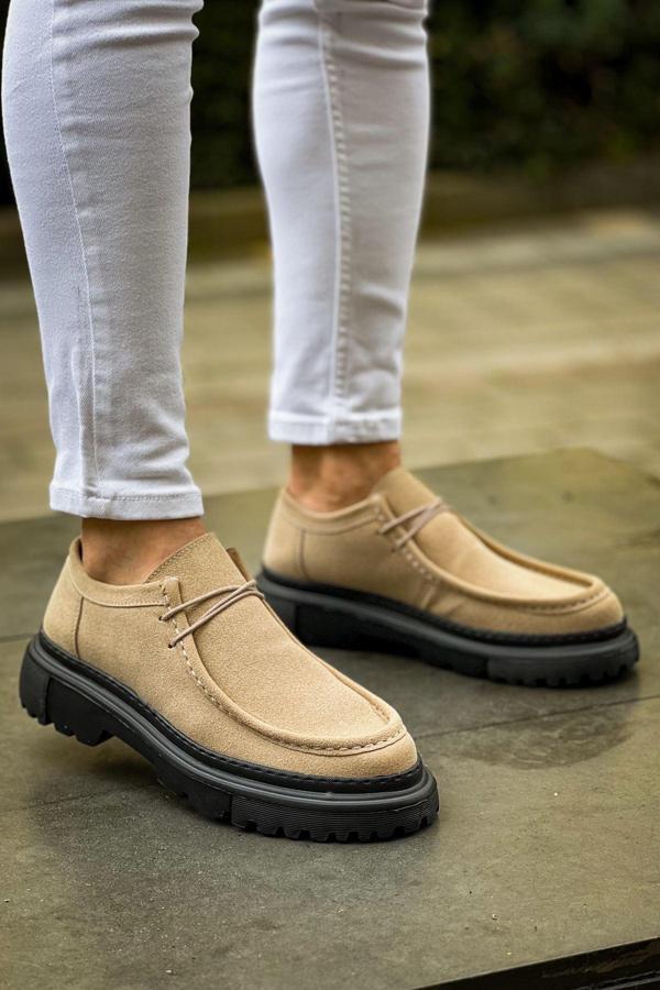 CH2404 - SST Castle Erkek Ayakkabı BEJ - Image 1