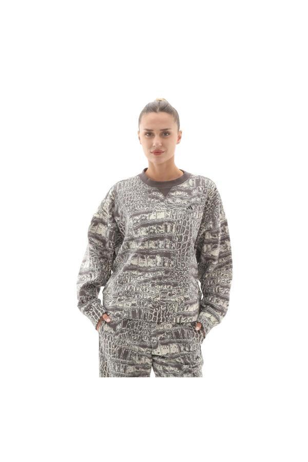 Adidas Jw4648-K By Stella Mccartney Loose Kadın Sweatshirt Gri - Image 1