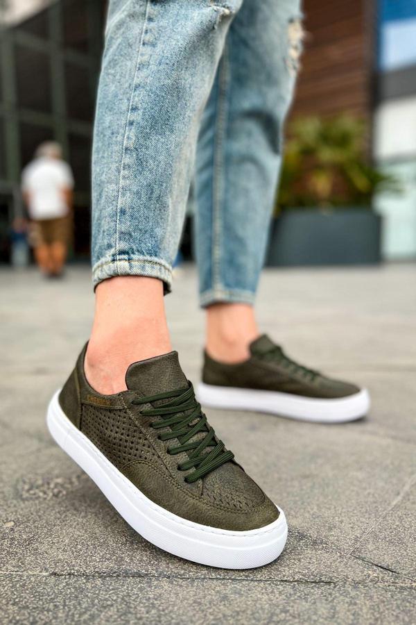 CH015 - CBT First Edition Erkek Ayakkabı HAKI - Image 1