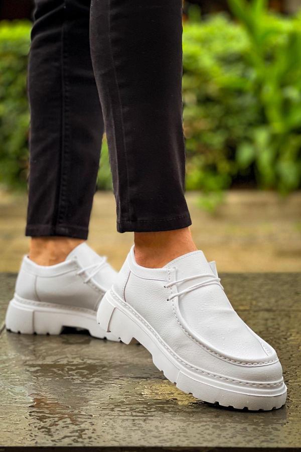 CH2404 - CBT Castle Erkek Ayakkabı BEYAZ - Image 1