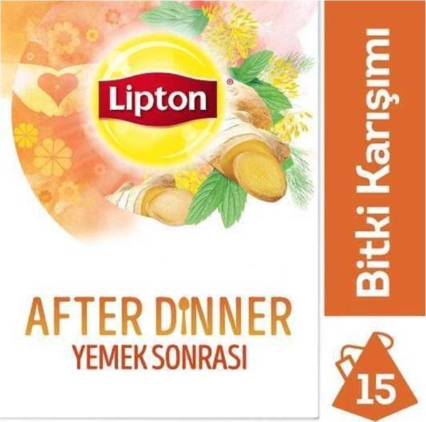 Lipton After Dinner Bardak Poşet Bitki Çayı 15'li 22.5 gr - Image 1