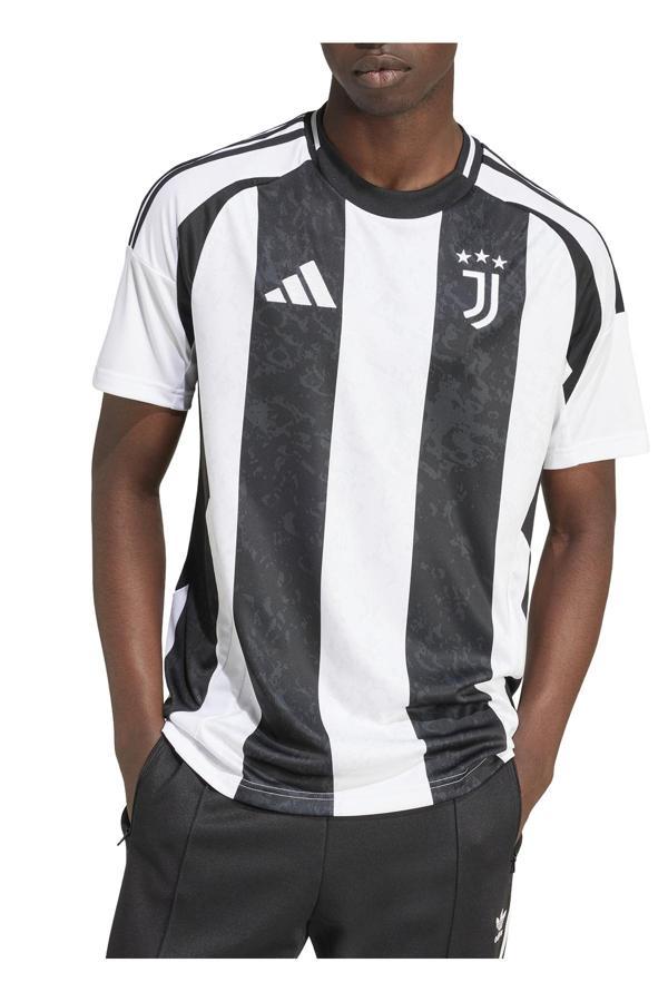 Adidas Is8002 Juve H Jsy Beyaz Erkek Yuvarlak Yaka Normal Kalıp Forma - Image 1