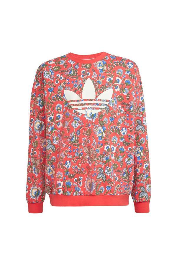adidas Çocuk  Kırmızı  Sweatshirt CREW JV7827 - Image 1