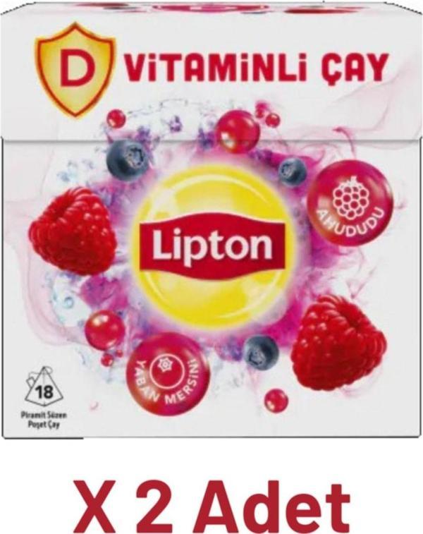 Lipton D Vitaminli Çay 18li X 2 Adet - Image 1