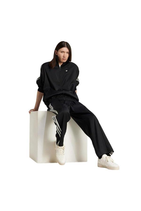 Adidas Erkek Siyah Eşofman Altı Baggy Tp Jc6359 - Image 1