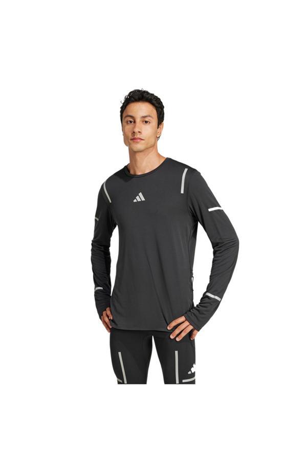 Adidas Kadın Siyah Sweatshirt Ult Hı Vıs Ls M Jd7801 - Image 1