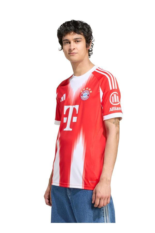 Adidas Jj2137 Fcb H Jsy Kırmızı - Beyaz Dar Erkek Forma - Image 1