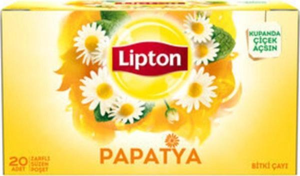 Lipton Bardak Poşet Bitki Çayı Papatya 20'li - Image 1