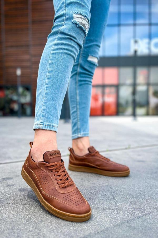 CH157 - CKT Retro Erkek Ayakkabı TABA - Image 1