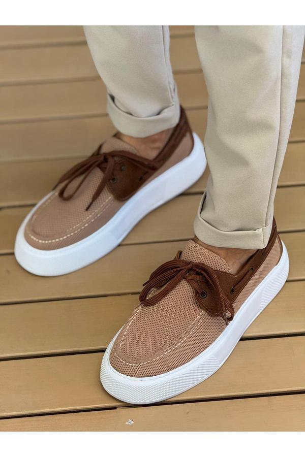 CH2602 - Triko Erkek Ayakkabı TABA - Image 1