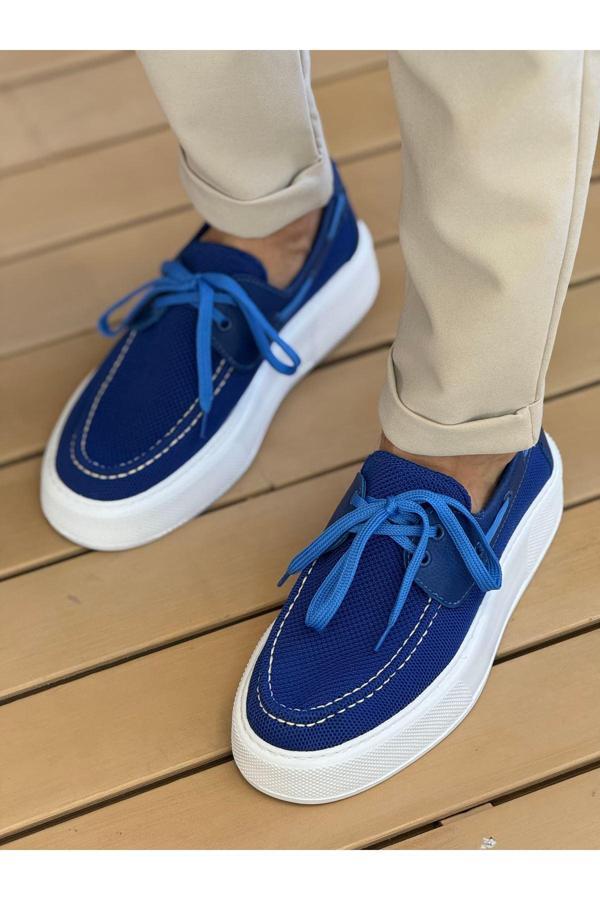 CH2602 - Triko Erkek Ayakkabı MAVI - Image 1