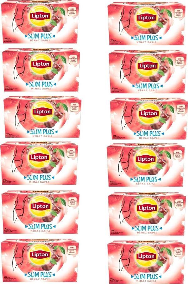 Lipton Slim Plus Kiraz Saplı 20'li X12 Adet - Image 1