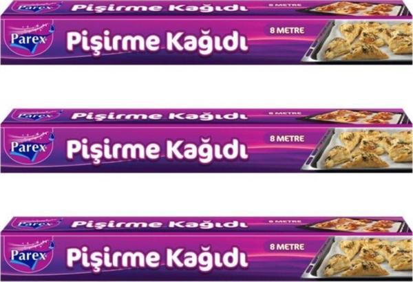 Parex 3 Adet Pişirme Kağıdı 8 Mt. - Image 1