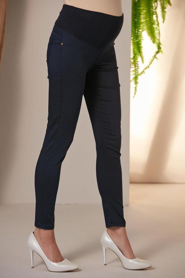 IŞŞIL 3333-Dar Paça Slim Fit Lycra Hamile Pamuk Pantolon - Image 1