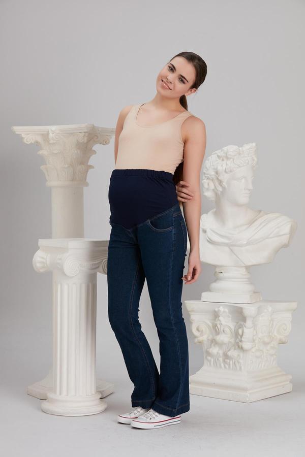 IŞŞIL 4498-Esnek İspanyol Paça Hamile Kot Pantolon - Image 1