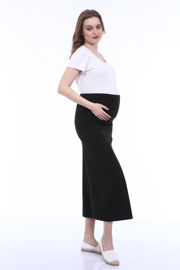 IŞŞIL 620-Hamile Giyim Çan Kesim Kumaş Etek - Image 1