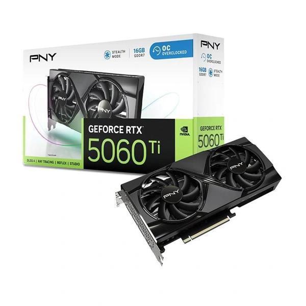 Pny Rtx 5060 Ti Oc 16 Gb 128 Bit Ekran Kartı (vcg5060t16dfxpb1-o) - Image 1