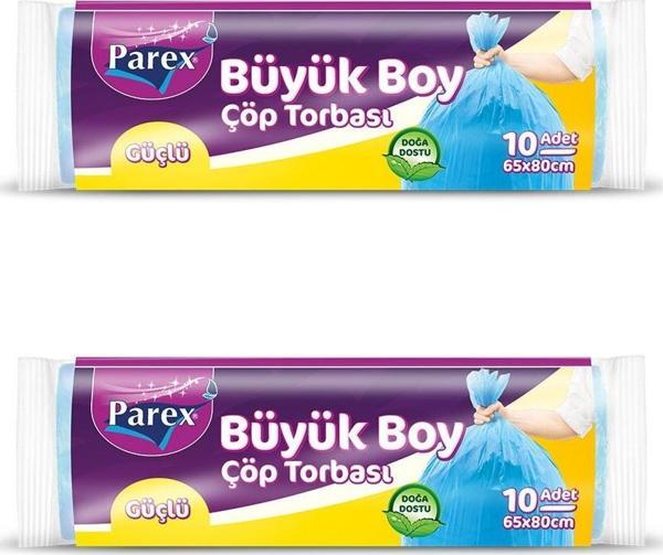 Parex Güçlü Çöp Torbası Büyük Boy 2 Paket - Image 1
